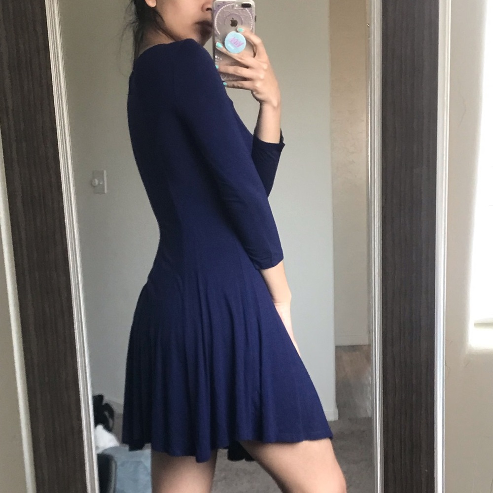 Forever 21 Navy Blue Dress